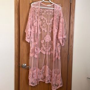 Half sleeve cover up Kimono